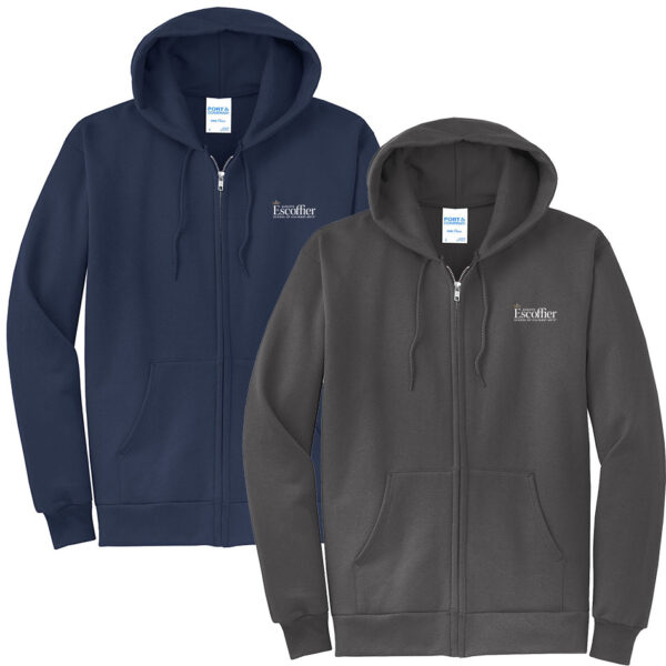 fleece zip up hoodie