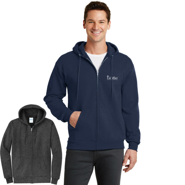 fleece zip up hoodie